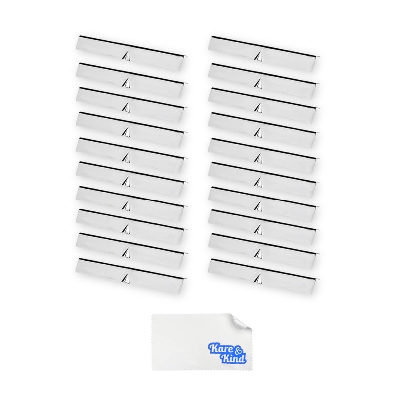 Kare Kind Metal Candle Making Wick Holder Bars- 20-Pack - Candle Wick Centering Device -Metal Wick Holder - Candle Making Kit, Candle Making Supplies - Image 2